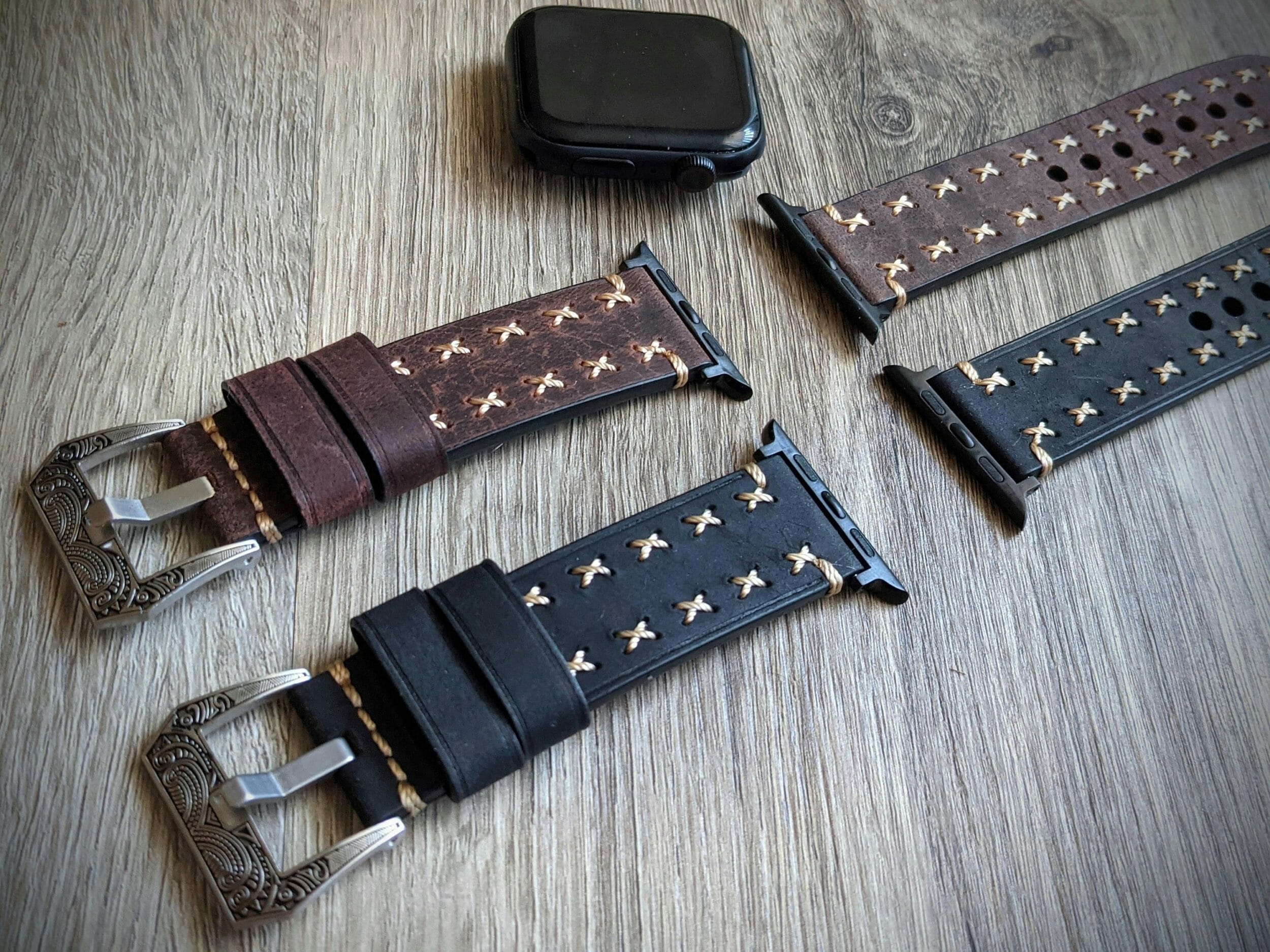 Apple Watch Luxury Genuine Leather Steampunk Straps, Gothic, Crafted in the  USA – J&J Leather, Steampunk and Watches