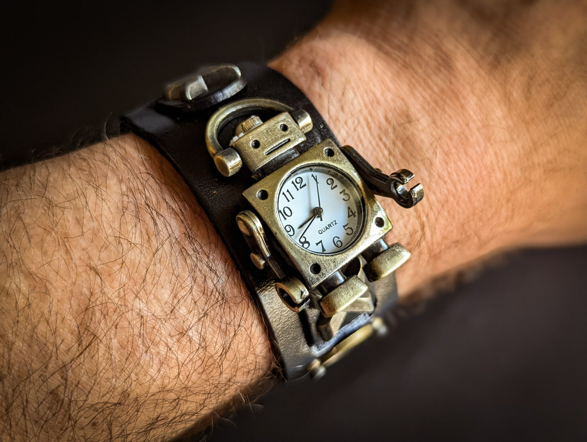 Blekon Collections Ladies Fashion Watch – Rectangular Analog Quartz Sturdy  Stylish Wrist Watch Semi Cuff Bangle Watch – Blekon